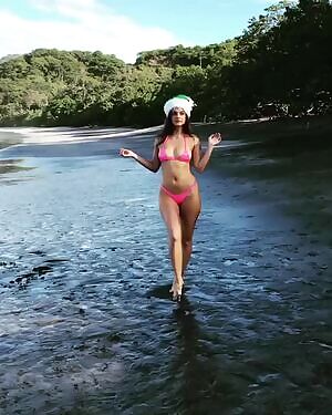 Barbara Palvin loves teasing us with her incredible hips and cute tits