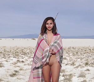 Cutie in need of being bred on the beach