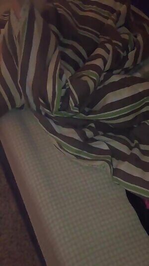 Playing with her ass while she works