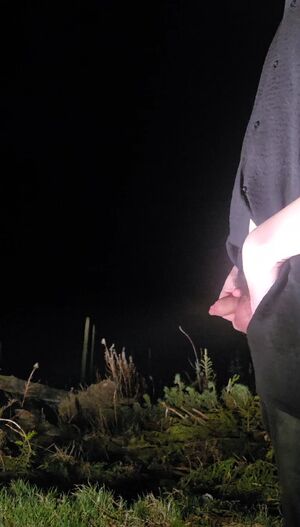 Gay Outdoors Car Exhibitionist Foreskin Pee