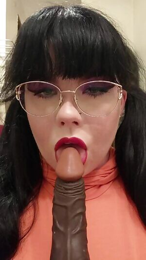 Practicing with a new toy