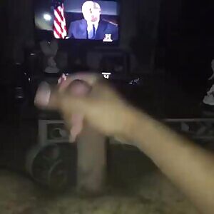 Watching something patriotic