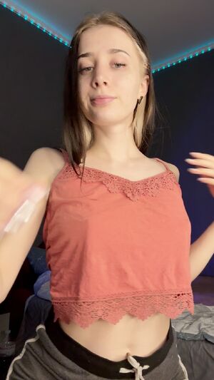 Cute B cups reveal