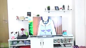 Hinata greedy suck and ride