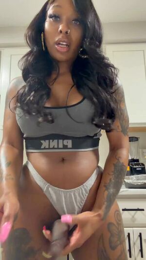 Ebony Trans Cum Ass Big Dick