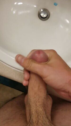 Just a little morning spurt. Would you brush your teeth with my load?😏💦💦