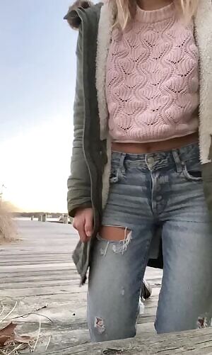 I’m sittin' on the dock of the bay Wastin' time...enjoy the morning view.