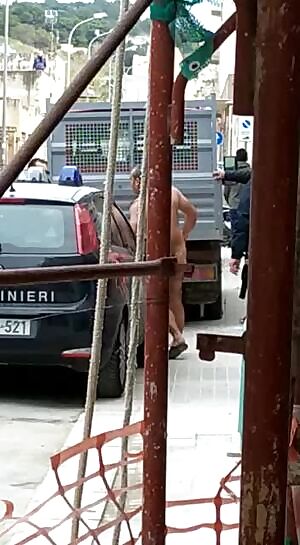 He really didn't want to get arrested.