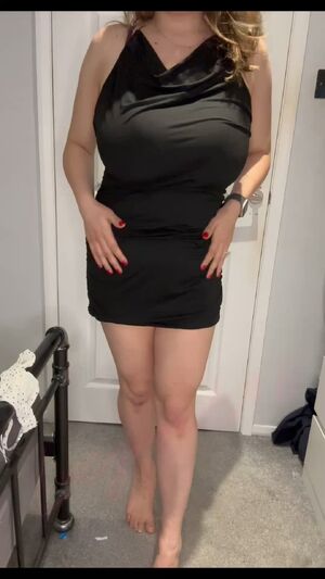 This dress makes them look even bigger