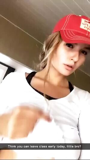 passing college isn't nearly as important as fucking your big sister's tits is!