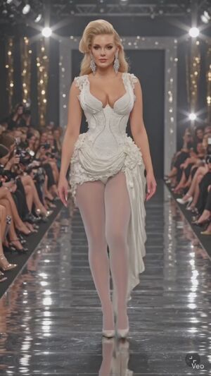 Pantyhose Lovers Cleavage Curvy SFW