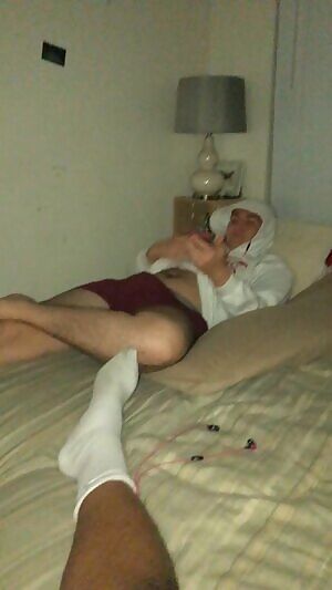 Spending the night at a friends house