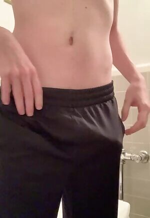 just getting it ready to slide into your mouth