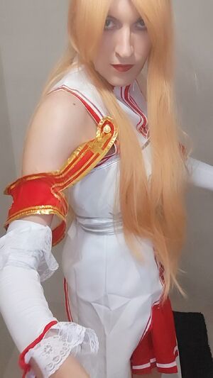 Trans Cosplay Amateur Ass Blonde Cute