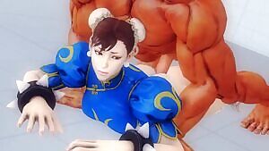 Chun-Li vs. Urien