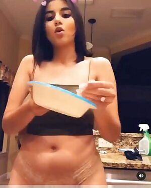 Somehow i want to lick her stomach