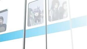 From behind to a silent pervert girl