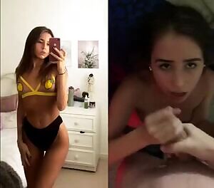 Beach photoshoot ends in a facial.