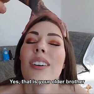 Face time session with your girlfriend, who is stayin with your family...