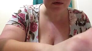 Huge tits drop