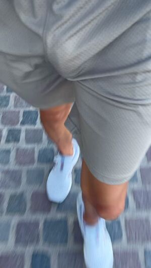 Gay Bulge Latino Public Walking