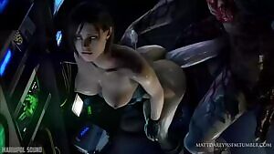 Tyrant Fucks Jill Valentine