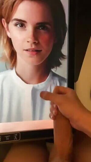 Emma Watson week - day 4 - another bud with a big hard cock and a huge cumshot 4 Emma Watson - massive facial vid - If u want 2 b fed celebs and porn and show off jerkin over them on a second screen - public or private sessions - add hertsgirls on k1k