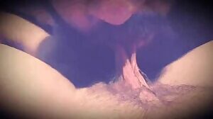 He sucks on those meaty lips