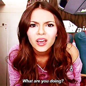 What did Victoria catch you doing??