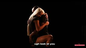 BBC Bimbo Blonde Caption Cuckold