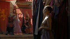 Eline Powell nipple comparison from Game of Thrones