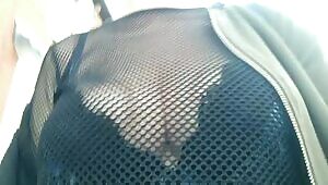 I put a bra on but for some reason people are still staring at me?