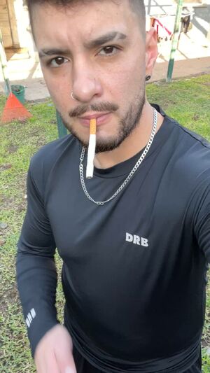 Cigar fetish Latino Smoking