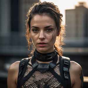 Sexy Eyes Ai Generated Army Cosplay