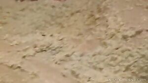 Kymberly Jane teases in an oatmeal bath