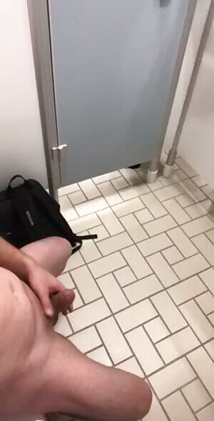 At the local gym ... please open the door and catch me..!!