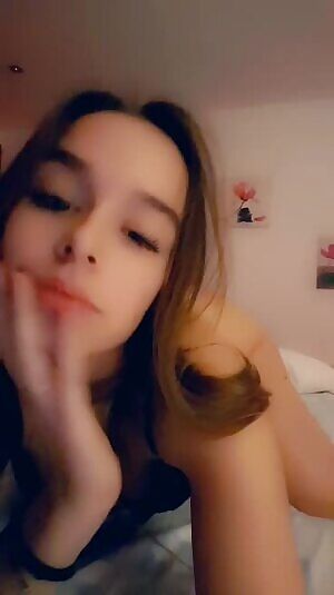 My girlfriend showing off