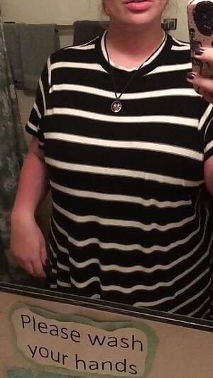 Love wearing dresses to work because it's easier to do this!