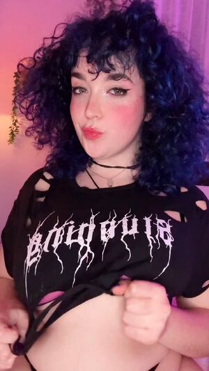 Ahegao Girls Alt Curly Hair