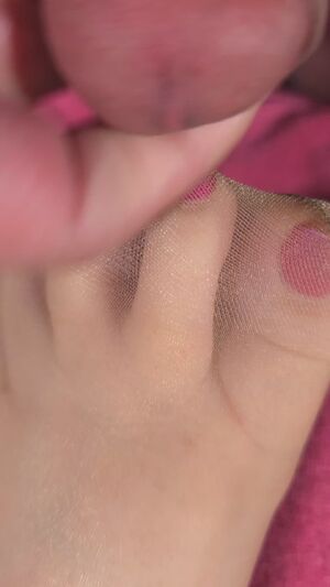 Feet & Cock Nylons Pantyhose Toes