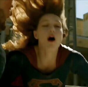 Melissa Benoist's Supergirl needs to be choked and pounded hard and made into a super-slut