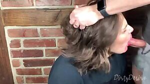 Facefuck with oral creampie ending!