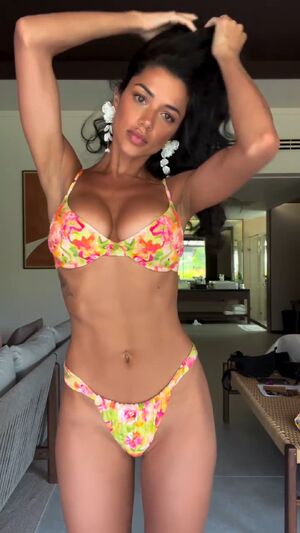 Bikinis Babe Big Tits Bikini Brunette