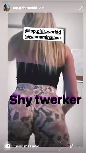 “Shy” twerker