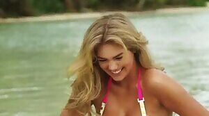 Sexy Kate Upton loves showing off her big breasts, she's craving a lubed up titfuck