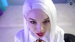 Gorgeous Cosplay Ashe Overwatch Blowjob