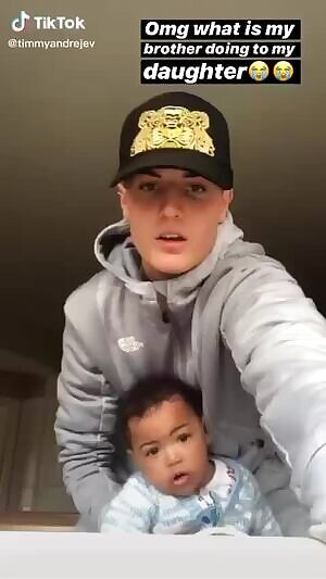 TFW your sister is an IG model and you try to use her mixed baby for clout on tiktok