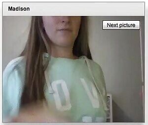 Girl on Chatroulette hid them well