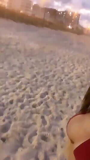 Breathtaking Beach Babe