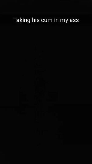 Taking a full load in my ass